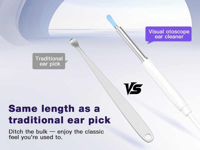 Cross-Border New Version Smart Visual Ear Spoon - 1920P HD Direct Connection, Ear Cleaning & Care Kit