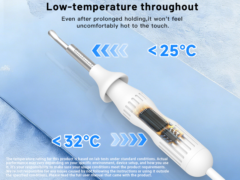 Cross-Border New Version Smart Visual Ear Spoon - 1920P HD Direct Connection, Ear Cleaning & Care Kit